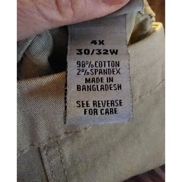 Catherines Essentials Plus Size 4X Capri Pull On With Front Pocket - Picture 4 of 10